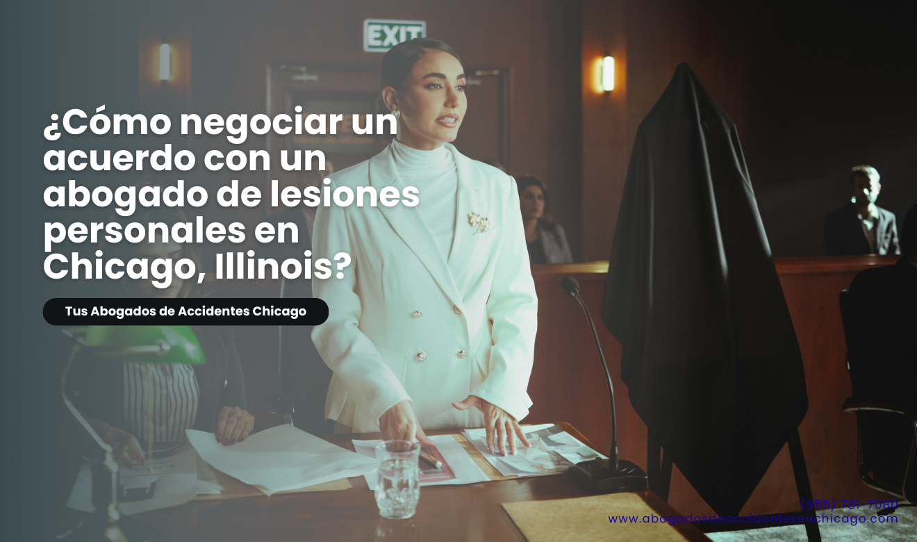 abogado de lesiones personales negociación acuerdo Chicago
