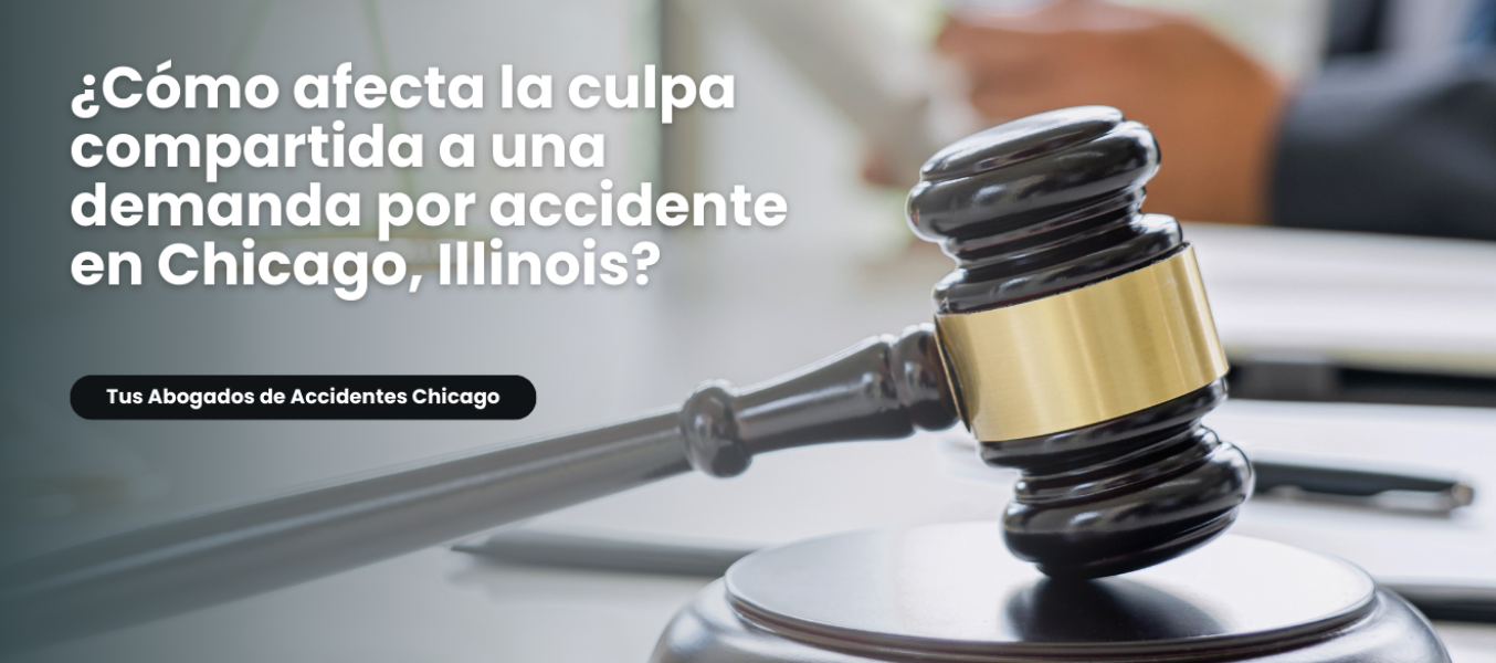 ¿Cómo afecta la culpa compartida a una demanda por accidente en Chicago, Illinois?