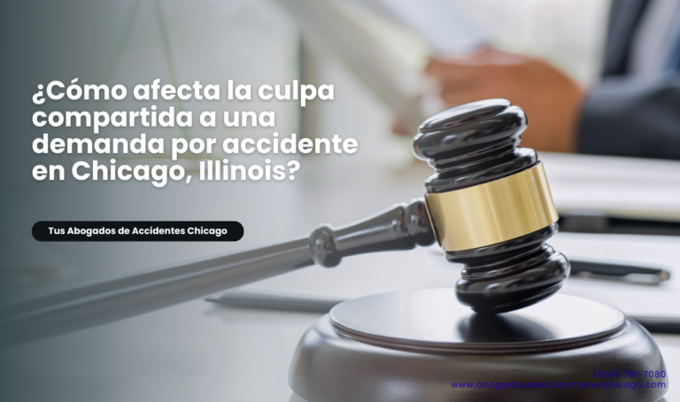 ¿Cómo afecta la culpa compartida a una demanda por accidente en Chicago, Illinois?