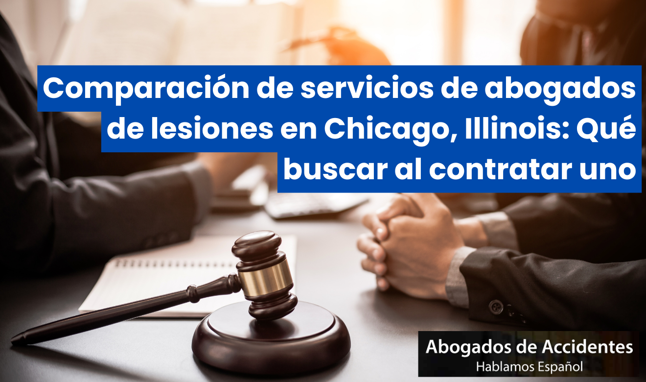 comparativa servicios abogado lesiones Chicago