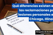 qué cubre reclamación por lesiones Chicago