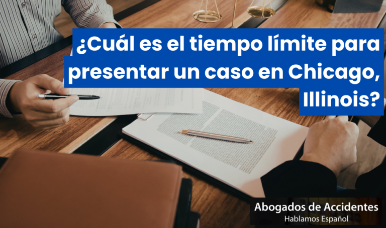 ¿Cuál es el tiempo límite para presentar un caso en Chicago, Illinois?