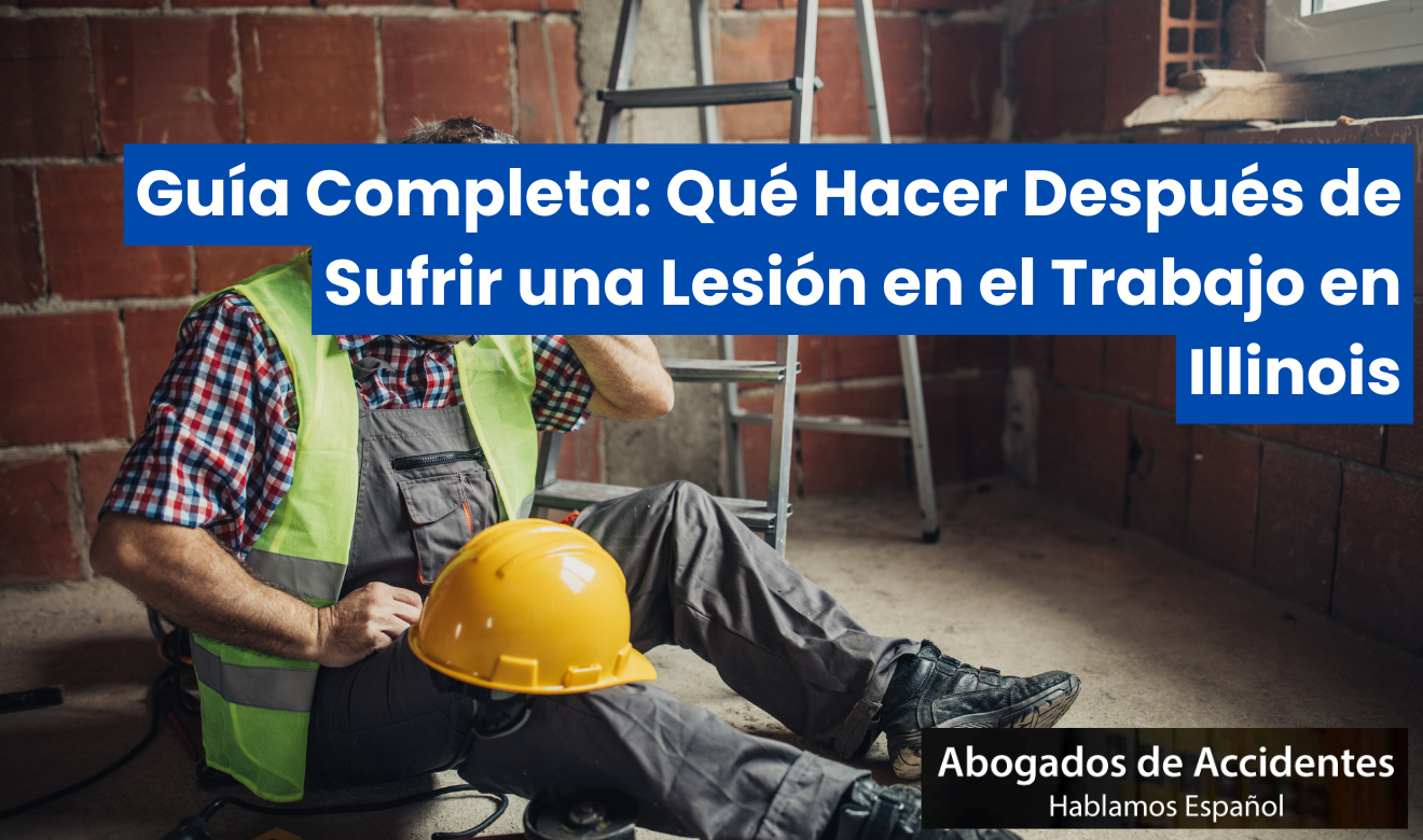 me lastimé en el trabajo qué hago ahora