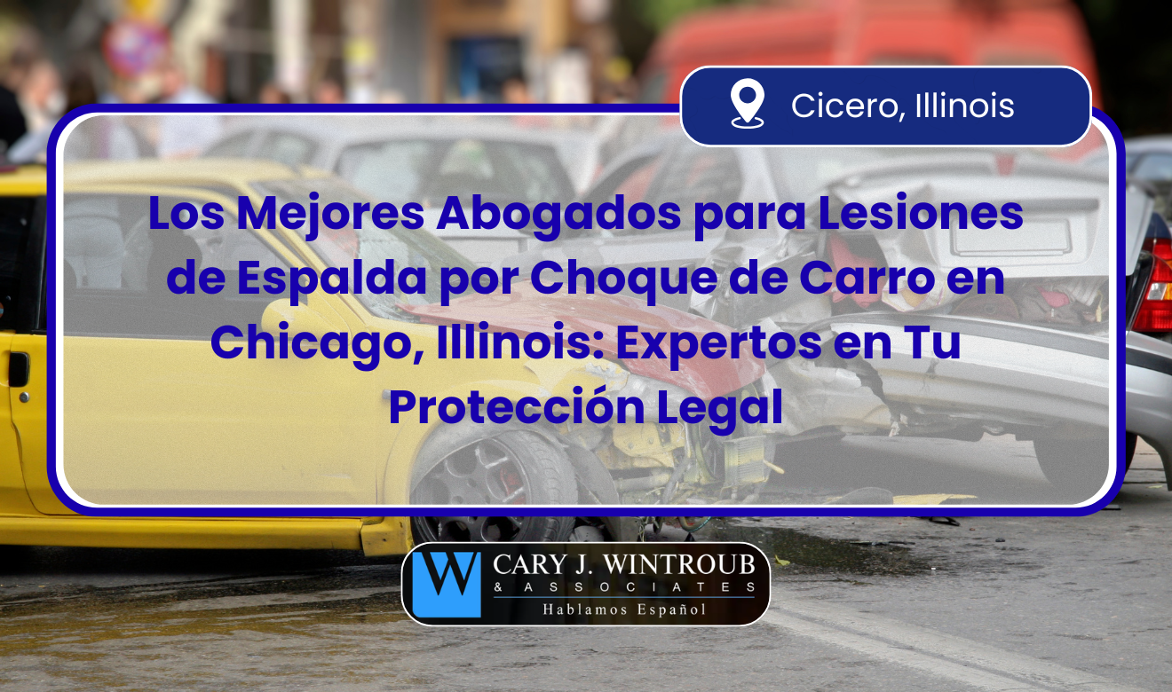 abogado para lesión de espalda por choque de carro