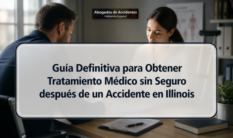 Guía Definitiva para Obtener Tratamiento Médico sin Seguro después de un Accidente en Illinois