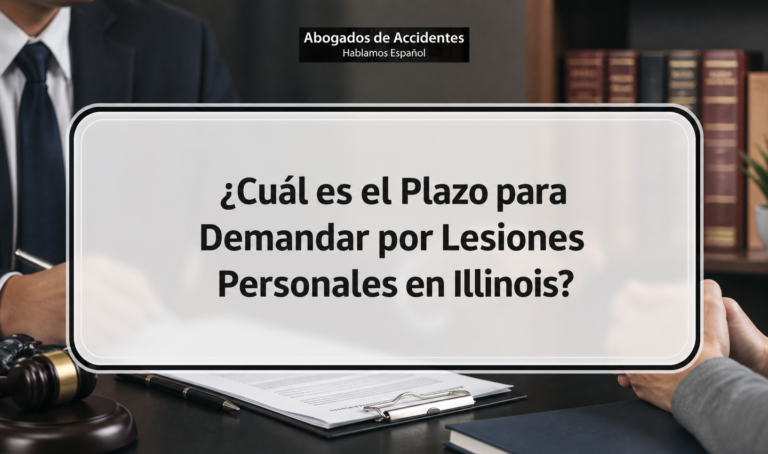 ¿Cuál es el Plazo para Demandar por Lesiones Personales en Illinois?